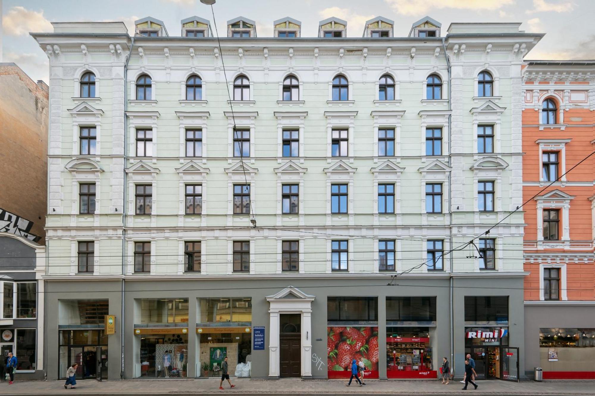 Historical House Apartment Riga Esterno foto